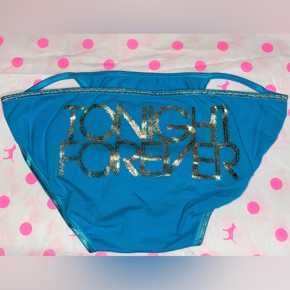 NWT VICTORIA'S SECRET PINK  VINTAGE RARE STRING BIKINI PANTIES Pink Y2K - Picture 1 of 8